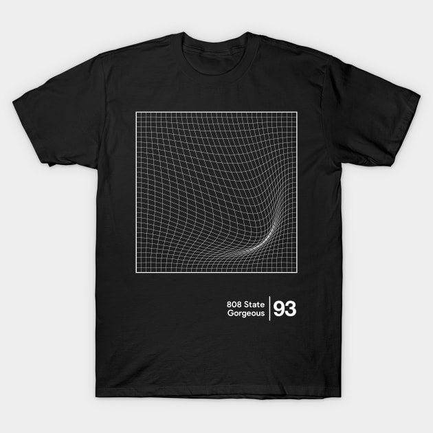 808 State / Minimalist Graphic Artwork Design - 808 State
